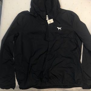 Victoria’s Secret Pink - Black Windbreaker